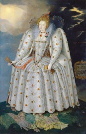 NPG 2561; Queen Elizabeth I ('The Ditchley portrait') by Marcus Gheeraerts the Younger